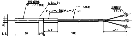フィルム型測溫抵抗體